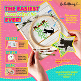 BeKnitting Cross Stitch Kit for Beginners Adults & Kids