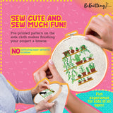 BeKnitting Cross Stitch Kit for Beginners Adults & Kids