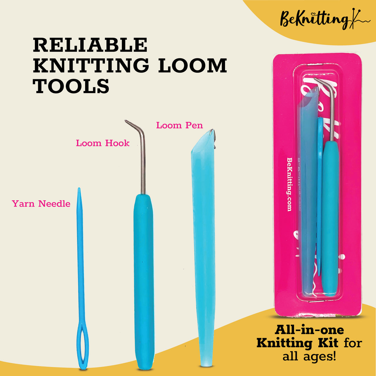 Knit Hooks (4 pack) - Knitting Board
