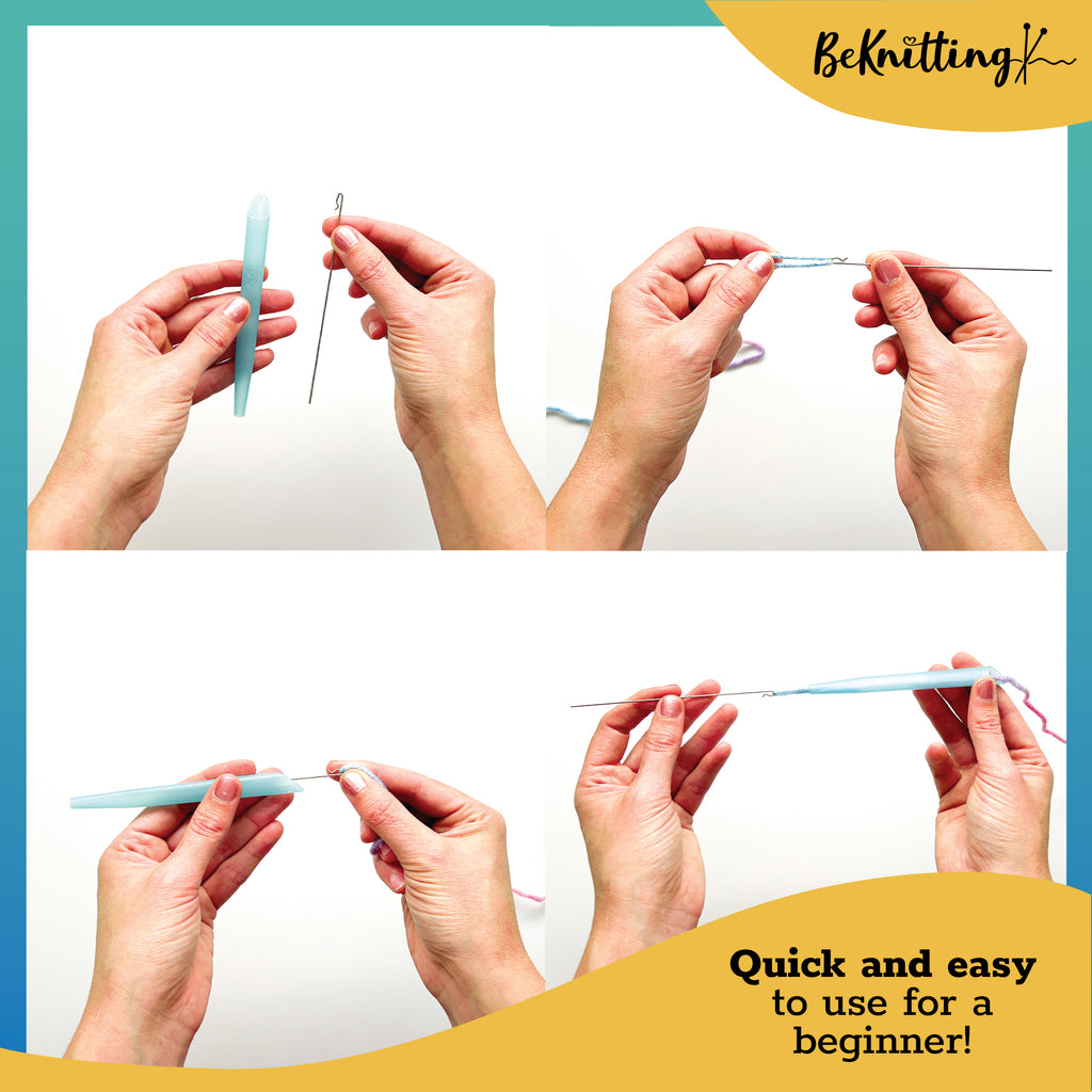 BeKnitting Loom Knitting Pen Tool & Crochet Hook beknitting