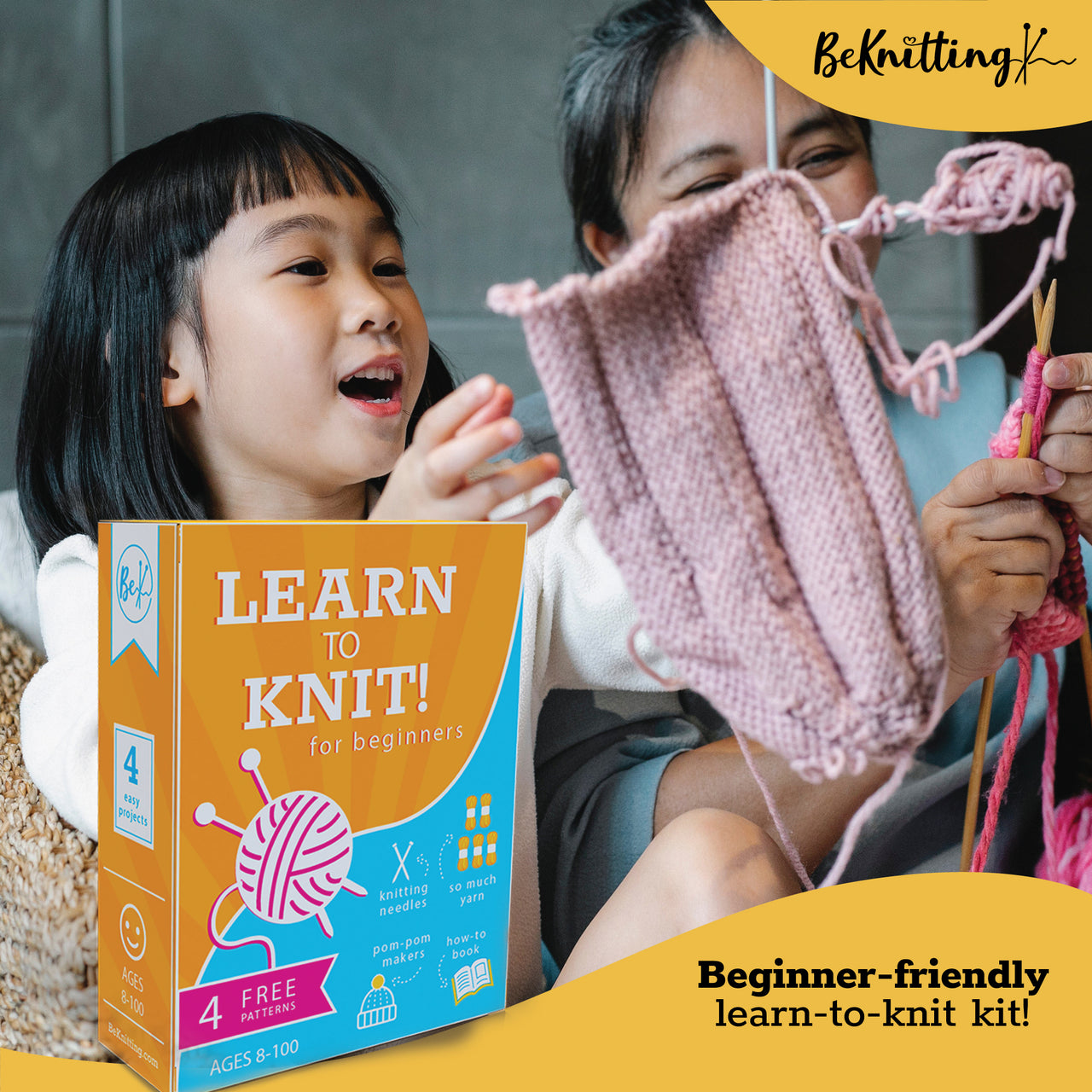 BeKnitting Knitting Starter Kit – beknitting