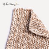 BeKnitting Simple Garter Stitch Knit Dishcloth